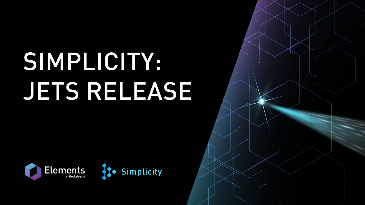 Simplicity Jets Release
